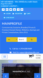 Mobile Screenshot of mainprofile.com